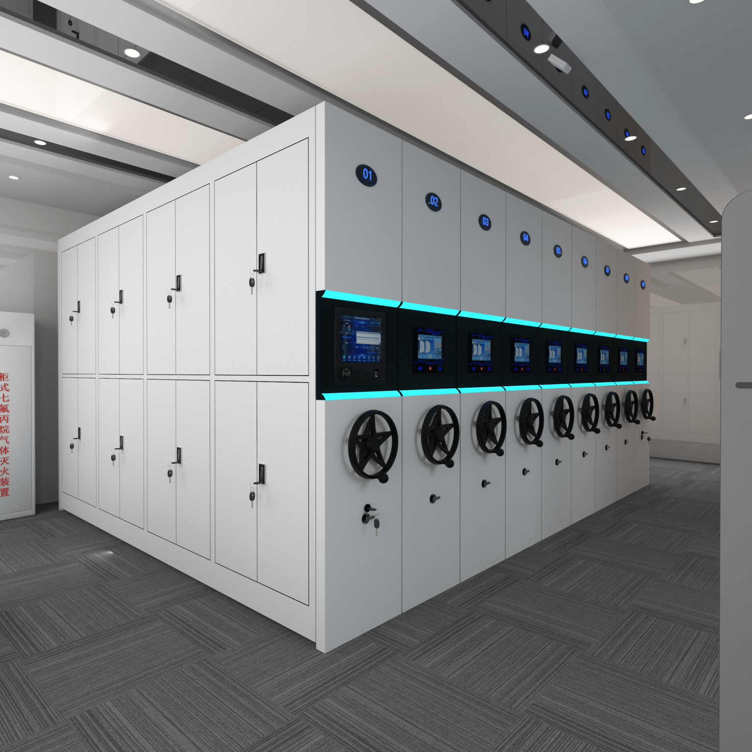 Steel Filing Cabinet Manufacturer | Mobile Shelving Supplier | Shengmei ...