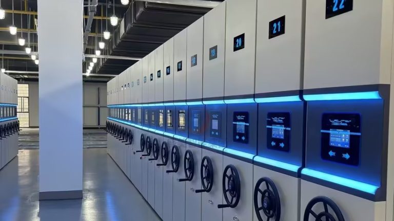 Smart Compactor Shelving Solves Slow Mass Archive Retrieval