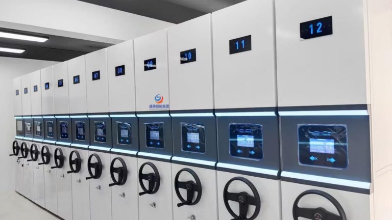 Mobile Compactor Shelving for Medical Records: Balancing Privacy and Retrieval Speed